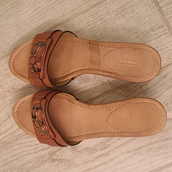 Coach Cork Wedges in a Size 10 in EUC! - Picture 7 of 10